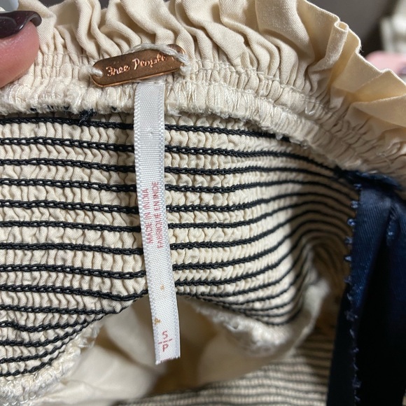 Free People Bluebell Ribbon Strap Maxi Dress In Vacation Sand Women Size S - Picture 6 of 7